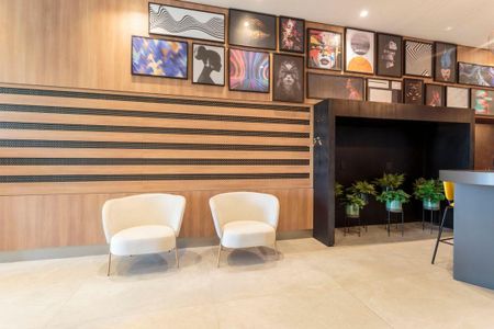 Studio à venda com 30m², 1 quarto e sem vaga Studio à venda com 30m², 1 quarto e sem vagaHall