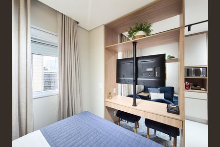 Suíte  de apartamento à venda com 1 quarto, 24m² em Vila Olímpia, São Paulo