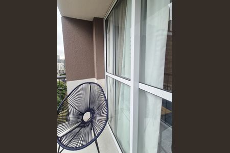 Varanda de apartamento à venda com 1 quarto, 24m² em Vila Olímpia, São Paulo