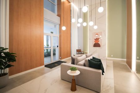 Apartamento à venda com 24m², 1 quarto e sem vaga Apartamento à venda com 24m², 1 quarto e sem vagaHall
