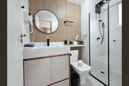 Apartamento à venda com 24m², 1 quarto e sem vaga Apartamento à venda com 24m², 1 quarto e sem vagaBanheiro