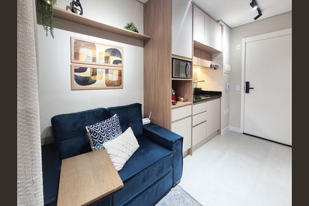 Sala de apartamento à venda com 1 quarto, 24m² em Vila Olímpia, São Paulo