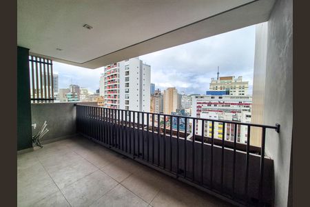 Varanda de apartamento à venda com 1 quarto, 36m² em Consolação, São Paulo