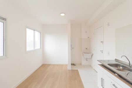 Sala/Cozinha de apartamento para alugar com 2 quartos, 36m² em Jaguaribe, Osasco