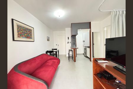 Sala de apartamento para alugar com 1 quarto, 32m² em Moema, São Paulo