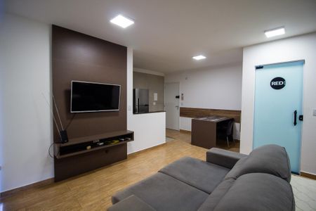 Sala de apartamento para alugar com 1 quarto, 44m² em Jardim America, Sorocaba