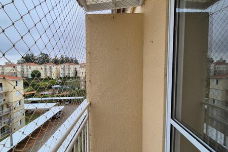 Varanda da Sala  de apartamento para alugar com 2 quartos, 44m² em Vila Marieta, Campinas