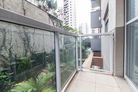 Apartamento para alugar com 52m², 1 quarto e 1 vaga Apartamento para alugar com 52m², 1 quarto e 1 vagaVaranda