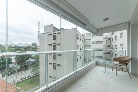 Varanda de apartamento para alugar com 1 quarto, 50m² em Campo Belo, São Paulo
