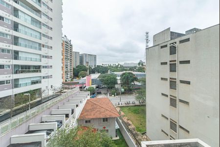 Varanda - Vista de apartamento para alugar com 1 quarto, 50m² em Campo Belo, São Paulo