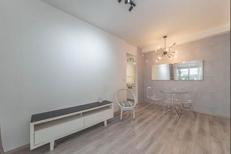 Sala de apartamento para alugar com 1 quarto, 50m² em Campo Belo, São Paulo