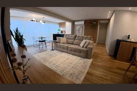 Sala de apartamento à venda com 2 quartos, 87m² em Jardim Caboré, São Paulo