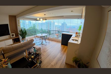 Sala de apartamento à venda com 2 quartos, 87m² em Jardim Caboré, São Paulo