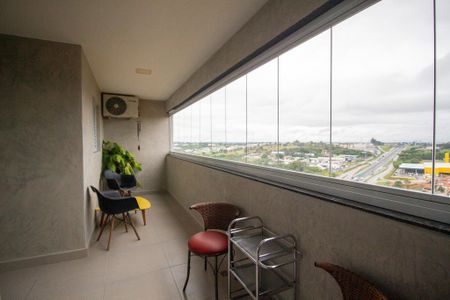 Varanda da Sala de apartamento para alugar com 1 quarto, 56m² em Jardim America, Sorocaba