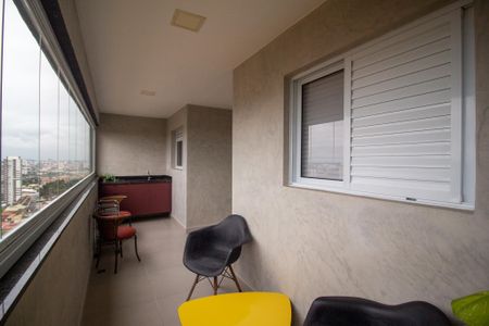 Varanda da Sala de apartamento para alugar com 1 quarto, 56m² em Jardim America, Sorocaba