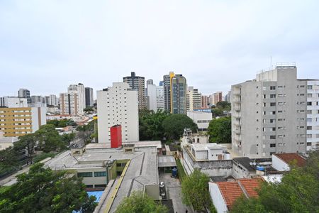 Vista da Sala de apartamento para alugar com 1 quarto, 55m² em Vila Clementino, São Paulo