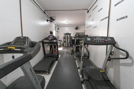 Apartamento para alugar com 45m², 2 quartos e 1 vaga Apartamento para alugar com 45m², 2 quartos e 1 vagaAcademia