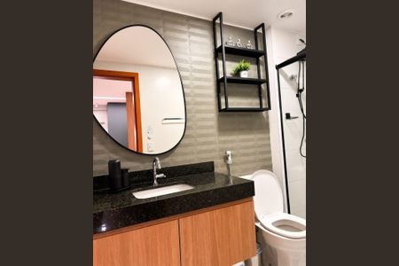 Apartamento para alugar com 51m², 1 quarto e 1 vaga Apartamento para alugar com 51m², 1 quarto e 1 vagaBanheiro