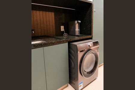 Área de serviço de apartamento para alugar com 1 quarto, 51m² em Setor Bueno, Goiânia