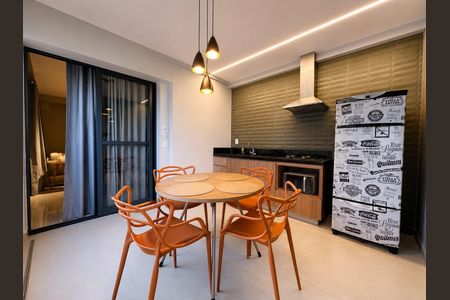 Cozinha de apartamento para alugar com 1 quarto, 51m² em Setor Bueno, Goiânia