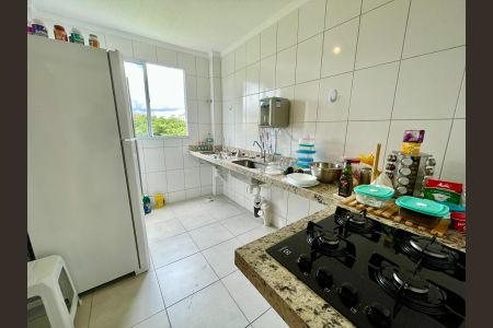 Cozinha de apartamento à venda com 1 quarto, 48m² em Cabral, Contagem
