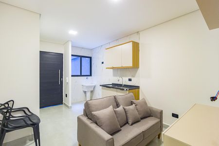 Sala de apartamento para alugar com 2 quartos, 44m² em Água Rasa, São Paulo