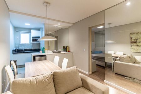 Sala de apartamento para alugar com 1 quarto, 40m² em República, São Paulo
