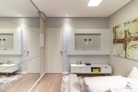 Sala de apartamento para alugar com 1 quarto, 40m² em República, São Paulo