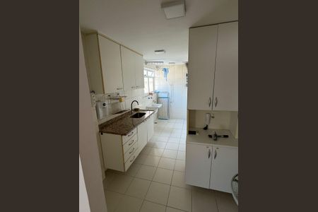Cozinha de apartamento para alugar com 2 quartos, 66m² em Botafogo, Rio de Janeiro