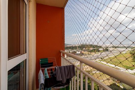 Varanda da Sala de apartamento à venda com 2 quartos, 51m² em Furnas, São Paulo