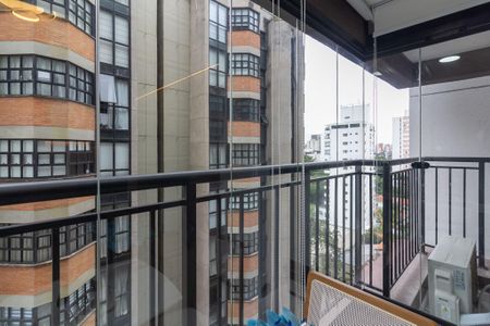 Varanda de apartamento para alugar com 1 quarto, 35m² em Campo Belo, São Paulo