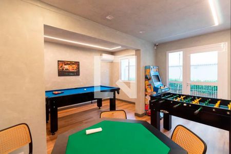 Área comum - salão de jogos de apartamento para alugar com 1 quarto, 31m² em Vila Ré, São Paulo