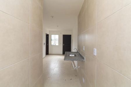 Cozinha de apartamento para alugar com 2 quartos, 39m² em Vila Minerva, São Paulo