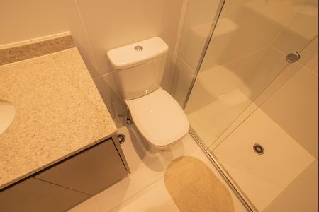 Apartamento à venda com 50m², 1 quarto e 1 vaga Apartamento à venda com 50m², 1 quarto e 1 vagaBanheiro da Suíte