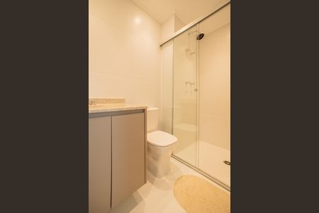 Apartamento à venda com 50m², 1 quarto e 1 vaga Apartamento à venda com 50m², 1 quarto e 1 vagaBanheiro da Suíte