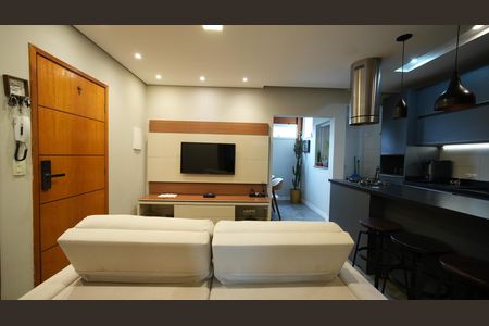 Sala de apartamento à venda com 2 quartos, 50m² em Vila Príncipe de Gales, Santo André