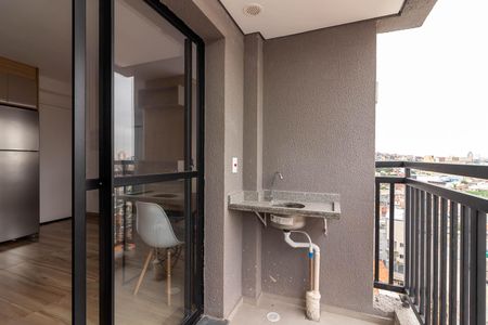 Apartamento para alugar com 30m², 1 quarto e sem vaga Apartamento para alugar com 30m², 1 quarto e sem vagaVaranda e Área de Serviço