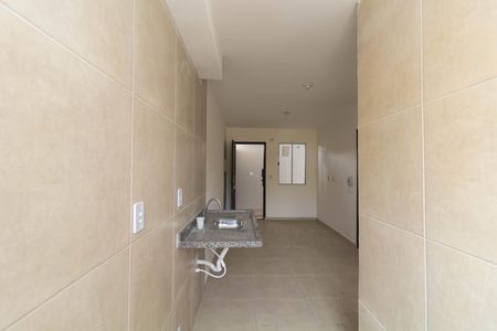 Apartamento para alugar com 39m², 2 quartos e sem vaga Apartamento para alugar com 39m², 2 quartos e sem vagaCozinha e Área de Serviço