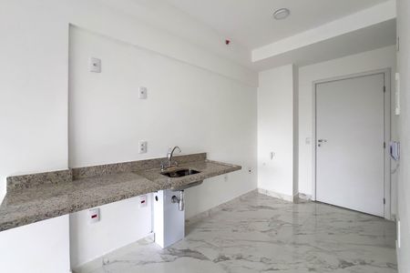 Studio à venda com 27m², 1 quarto e sem vagaCozinha e área de serviço 