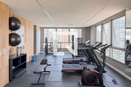 Studio à venda com 27m², 1 quarto e sem vagaAcademia