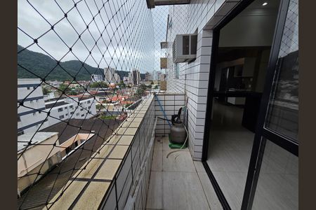 Varanda da Sala de apartamento para alugar com 3 quartos, 210m² em Canto do Forte, Praia Grande