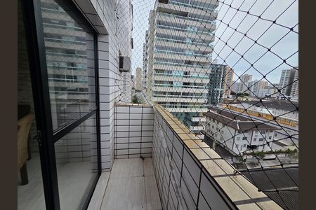 Varanda da Sala de apartamento para alugar com 3 quartos, 210m² em Canto do Forte, Praia Grande