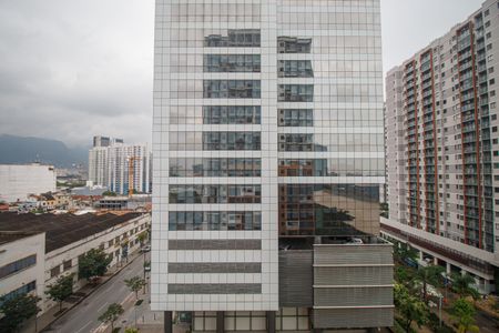 Varanda Vista de apartamento à venda com 1 quarto, 32m² em Santo Cristo, Rio de Janeiro