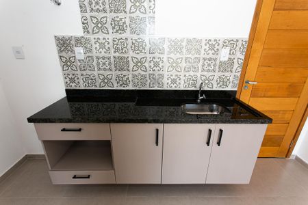 Cozinha - Armários de apartamento para alugar com 1 quarto, 50m² em Vila Gomes Cardim, São Paulo