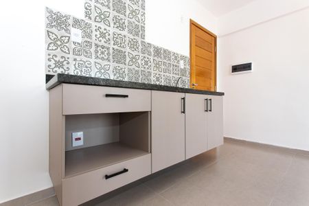 Cozinha de apartamento para alugar com 1 quarto, 50m² em Vila Gomes Cardim, São Paulo