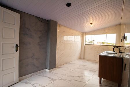 Cozinha e Área de Serviço de casa para alugar com 2 quartos, 70m² em Dom Bosco, Belo Horizonte