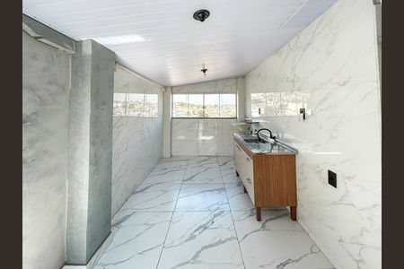 Sala/cozinha de casa à venda com 2 quartos, 70m² em Dom Bosco, Belo Horizonte