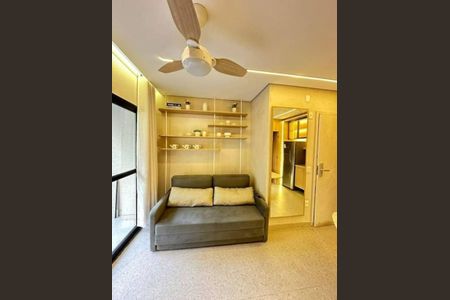 Sala/Cozinha de apartamento para alugar com 1 quarto, 38m² em Bela Vista, São Paulo