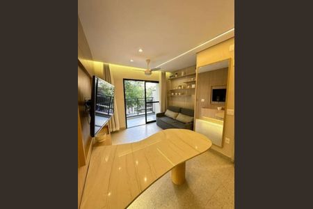 Sala/Cozinha de apartamento para alugar com 1 quarto, 38m² em Bela Vista, São Paulo