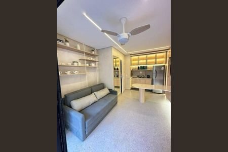 Sala/Cozinha de apartamento para alugar com 1 quarto, 38m² em Bela Vista, São Paulo